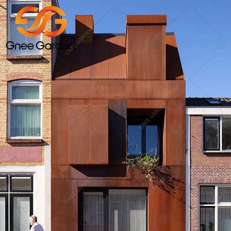 Corten Lazer Kesim Ekran Kaplama