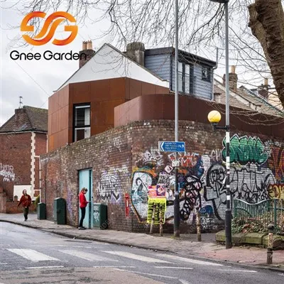 Corten Çelik Dış Cephe Kaplama