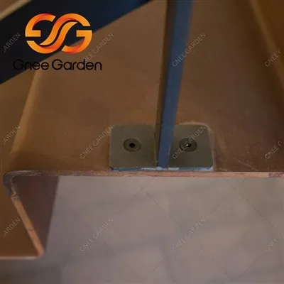 Corten Çelik Bahçe Basamakları