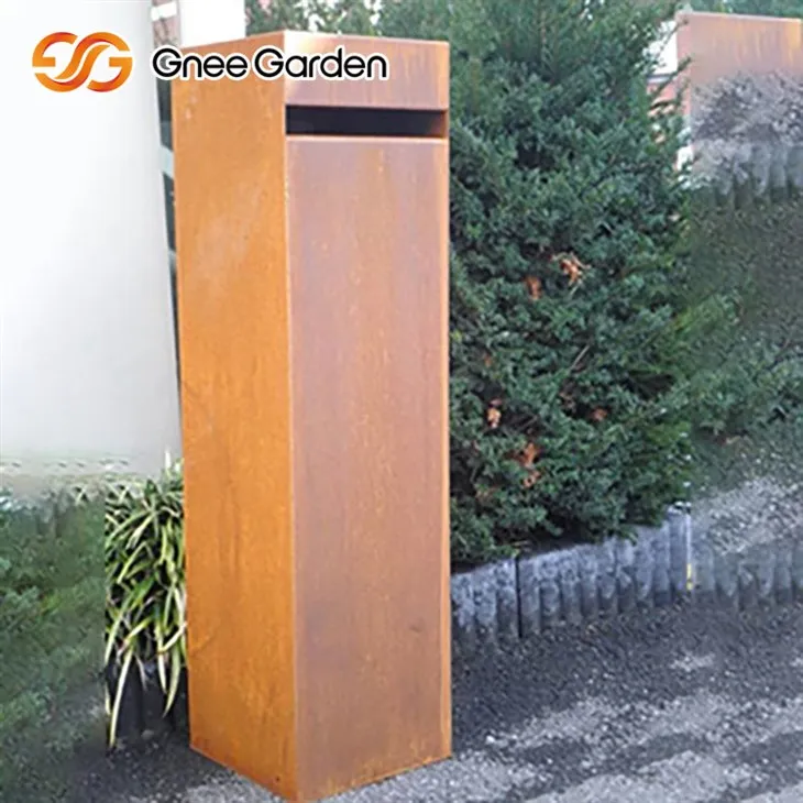 Corten Letter Box