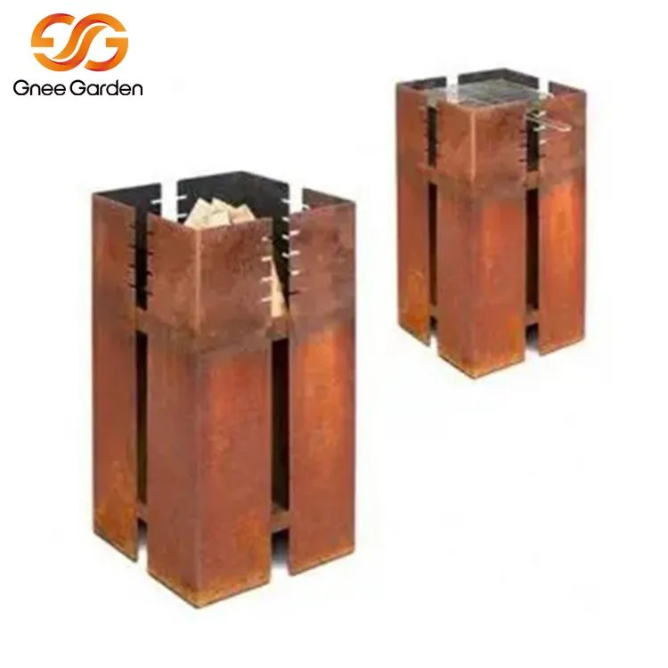 Corten Çelik Barbekü