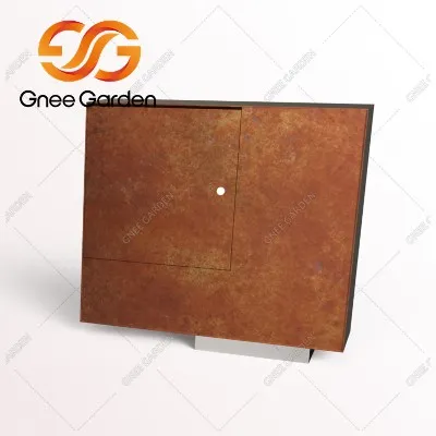 Corten Çelik Mektup Kutusu