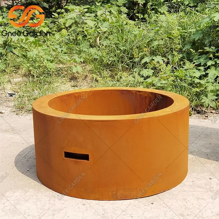 Corten Yakma Ateş Çukuru