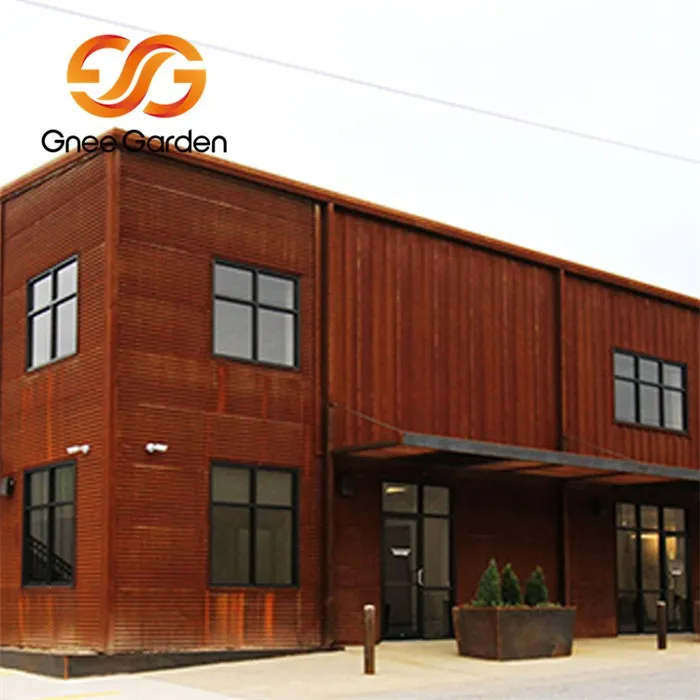 Weathered Steel Roofing