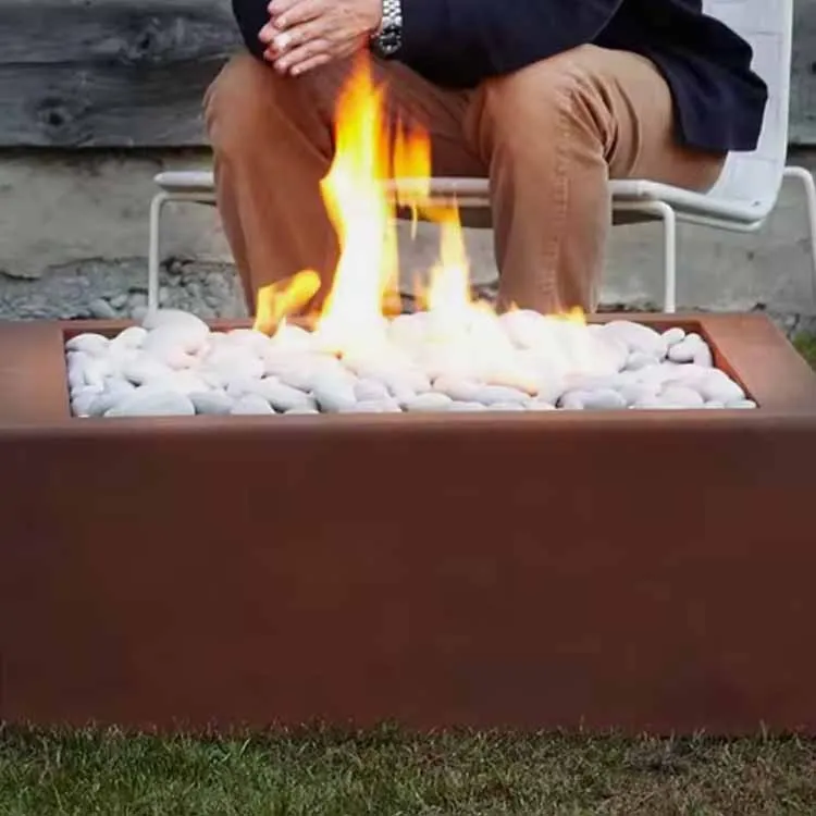 Corten Fire Pit Propane