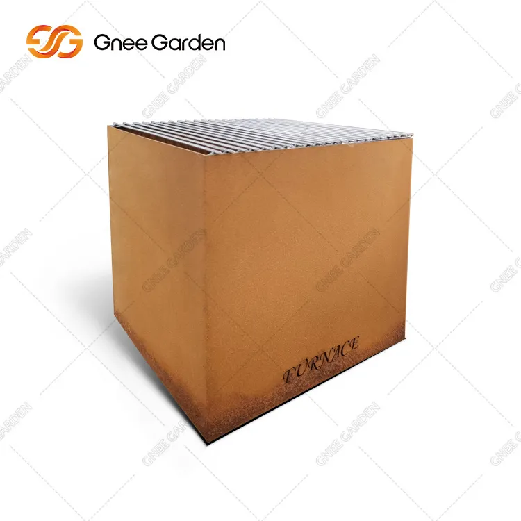 Arka Bahçe İçin Corten Modern Tasarım Çelik Ateş Çukuru