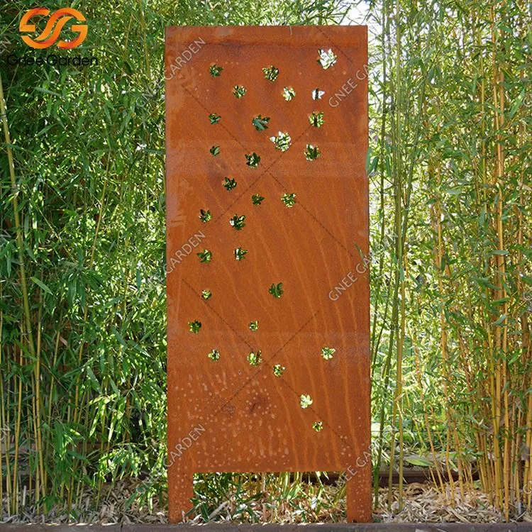 Corten Dış Mekan Dekoratif Paravanlar