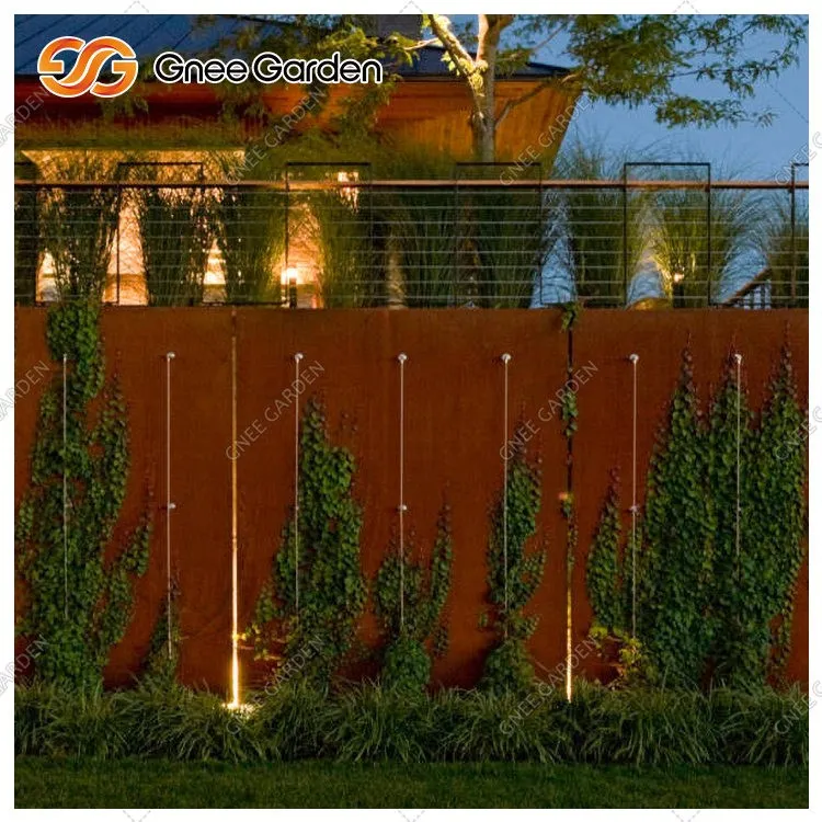 Corten Steel Exterior Cladding Panels Roof