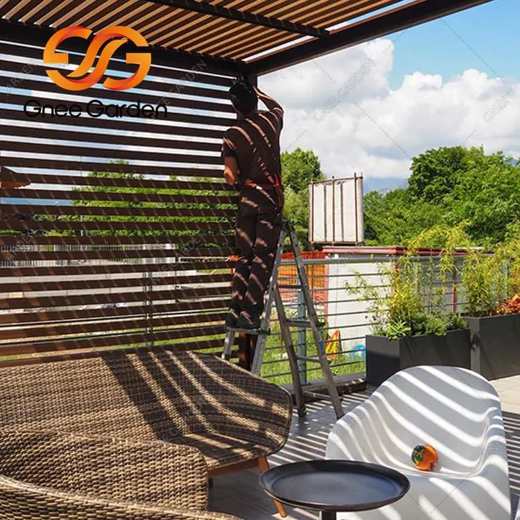 Corten Çelik Yüksek Kalite Kaliteli Dış Mekan Pergola