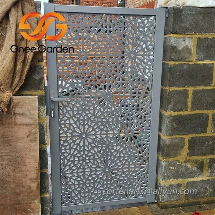 Corten Steel decorative gate