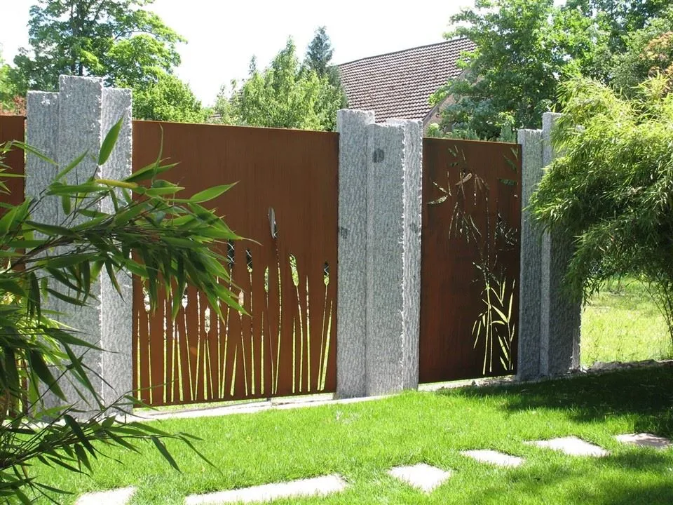 Corten Steel Panels For Garden