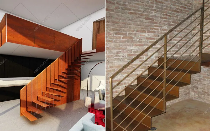 Corten Steel Steps Corten Steel Steps