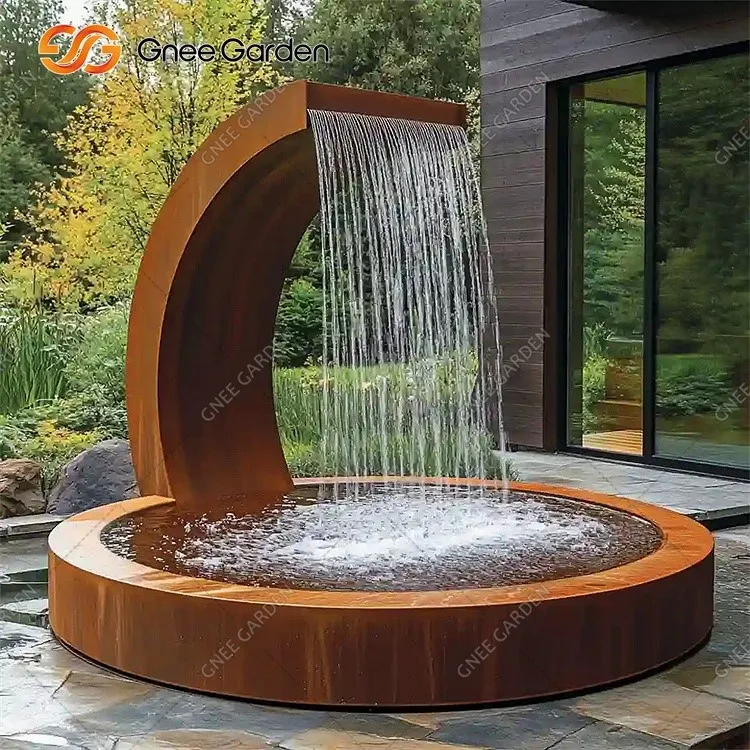 Corten Steel Water Features Corten Steel Water Features
