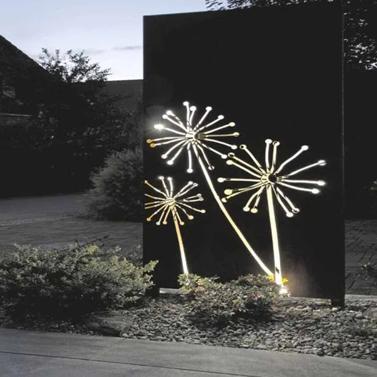 Lazer Kesim Metal Gizlilik Ekranı