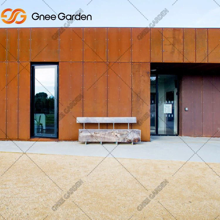 Metal Çelik Korten Duvar Tabağı