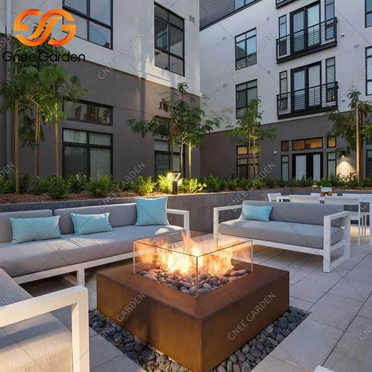 corten steel natural gas