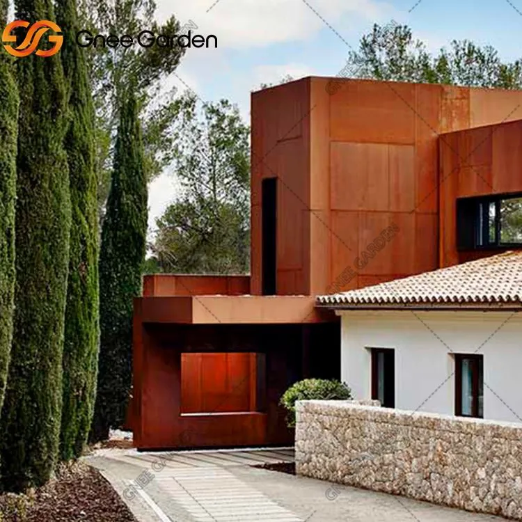 Açık Modern Perde Duvarları