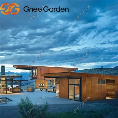 Corten çelik perde duvar paslı renk