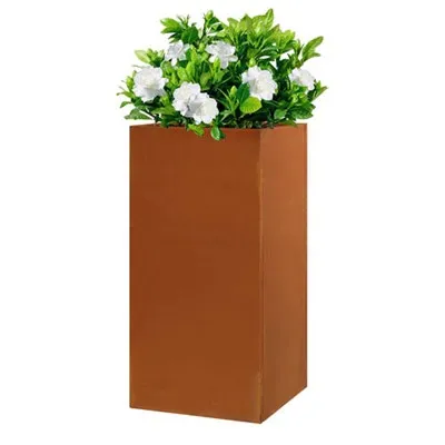 Rustik Çelik Saksı