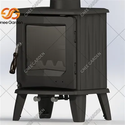 Odun Yakan Sobalar Şömineler Ev Tipi Döküm Demir Sobalar