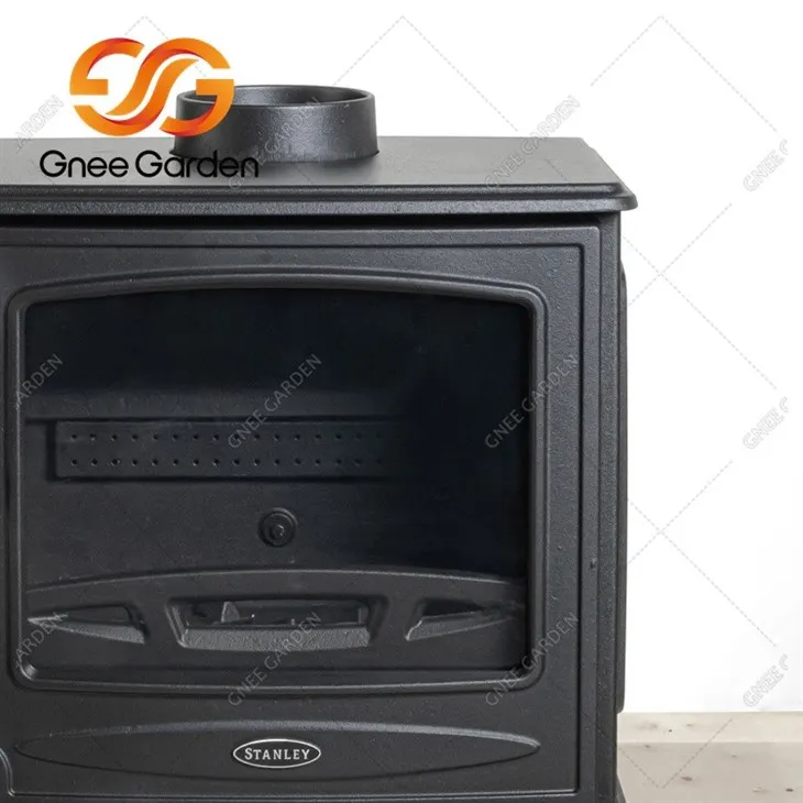 Cast iron wood stove with oven, wood burning stove